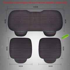 3 in 1 Car Seat Cushion Free Binding All Inclusive Seat Mat Set, All Inclusive (Grey), All Inclusive (Blue), All Inclusive (Beige), All Inclusive (Red), All Inclusive (Black), All Inclusive (Coffee)