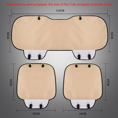 3 in 1 Car Seat Cushion Free Binding All Inclusive Seat Mat Set, All Inclusive (Grey), All Inclusive (Blue), All Inclusive (Beige), All Inclusive (Red), All Inclusive (Black), All Inclusive (Coffee)