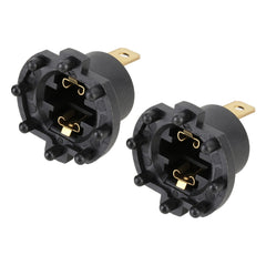 TK-203 1 Pair H7 Halogen Headlight Holder for Mazda 3 5 323 / Kawasaki ER6-F 2002-2005, For Mazda 3 5 323