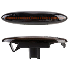 2 PCS DC12V / 5W Car LED Dynamic Blinker Side Lights Flowing Water Turn Signal Light for Lexus, Amber Light, For Lexus (Black), For Lexus