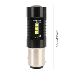 2 PCS 1157 / BAY15D DC12V 4.3W 6000K 500LM Car Brake Lights with 12LEDs SMD-2525, 1157 / BAY15D