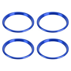 4 PCS Car Metal Air Outlet Decorative Outside Ring for Audi A3 / S3 / Q2L, For Audi A3 / S3 / Q2L
