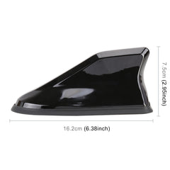 Universal Car Antenna Aerial Shark Fin Radio Signal, Universal, Universal (Carbon Fiber Black)