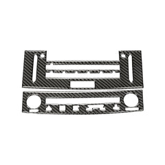 Car Carbon Fiber Air Conditioning CD Panel Decorative Sticker for Lexus IS250 2013-, Left Drive, Air Conditioning CD Panel