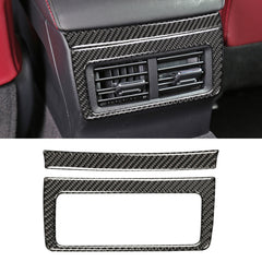 Car Carbon Fiber Rear Air Outlet Decorative Sticker for Lexus IS250 2013-, Left Drive, Rear Air Outlet