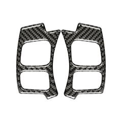 Car Carbon Fiber Steering Wheel Button Decorative Sticker for Lexus IS250 NX200 200t 300h 13-, Left Drive, Steering Wheel Button A Style, Left Drive