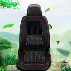 Car Seat Covers Summer Cool Imitation Wooden Beads Ventilation Breathable Seat Cushion