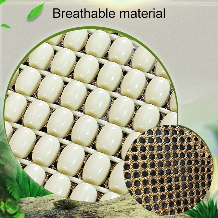 Car Seat Covers Summer Cool Imitation Wooden Beads Ventilation Breathable Seat Cushion