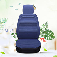 Car Four Seasons Linen Fabric Front Seat Cushion