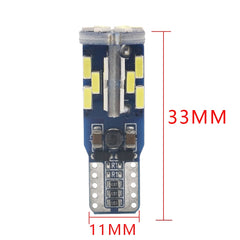 10 PCS T10 DC12V / 3W / 6000K / 180LM Car Canbus Decoding LED Clearance Lights with 30LEDs SMD-4041 Lamp Beads, T10 DC12V / 3W