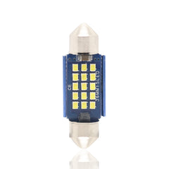 2pcs 36mm DC12-24V / 1W / 6000K / 60LM 15LEDs SMD Car Reading Lamp Dome Light, 36mm