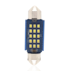 2pcs 39mm DC12-24V / 1W / 6000K / 60LM 15LEDs SMD Car Reading Lamp Dome Light, 39mm