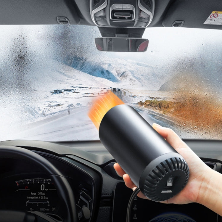 12V Portable Car Electric Heater Winter Defroster, Ordinary Version with Bracket Cable Length: 1.5m, Ordinary