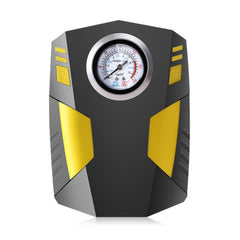 Car 12V Portable Inflatable Cylinder Pedal Pointer Air Pump with Light, Pointer