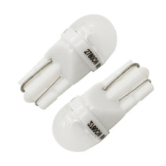 20 PCS T10 DC12V / 0.25W / 6500K / 20LM Car Round Head Plug-in Bubble Reading Light with 1LEDs SMD-3030 Lamps, T10