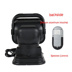 60W DC 12-24V 400LM Car 200m Wireless Remote Control 360 Degree Adjustable LED Search High Bay Lights / Spotlights, 60W DC 12-24V