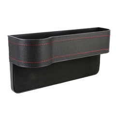 2 PCS Car Multi-functional Principal And Deputy Driver Seat Console Leather Box, Seat Console Leather Box (Black), Seat Console Leather Box (Beige), Seat Console Leather Box (Brown)