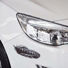 Feather Car Body Random Stickers, Pattern 3, Pattern 3