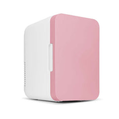 8L 37-48W Car / Home Mini Refrigerator, EU Plug, White, Pink, Blue