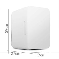 8L 37-48W Car / Home Mini Refrigerator, EU Plug, White, Pink, Blue
