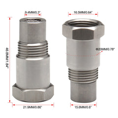 Car Oxygen O2 Sensor Spacer M18x1.5 Adapter Bung Catalytic Converter, M18x1.5