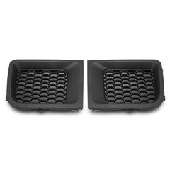 2 PCS Car Left + Right Front Bumper Lower Grille Bezel Cover for Jeep Renegade, Left + Right