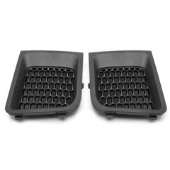 2 PCS Car Left + Right Front Bumper Lower Grille Bezel Cover for Jeep Renegade, Left + Right