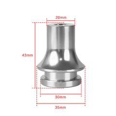 Car Gear Head Adapter Gear Lever Base Connector Stopper M12x1.25 with 3 Copper Adapter