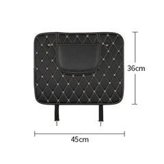 Car Half-inclusive Seat Back Anti-kick Mat Rear Anti-dirty Pad  Small Size, Car Anti-kick Pad Small Size