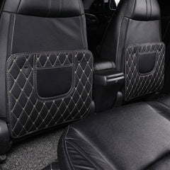 Car Half-inclusive Seat Back Anti-kick Mat Rear Anti-dirty Pad  Small Size, Car Anti-kick Pad Small Size