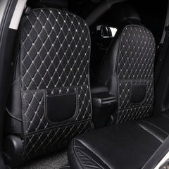 Car All-inclusive Seat Back Anti-kick Mat Rear Anti-dirty Pad Large Size, Car Anti-kick Pad Large Size