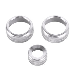 3 PCS Car Metal Air Conditioner Knob Case for BMW X1 / X2 / GT, For BMW X1 / X2 / GT (Silver), For BMW X1 / X2 / GT (Blue), For BMW X1 / X2 / GT (Red)