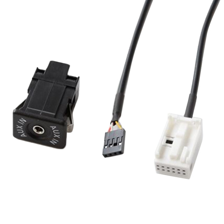 Car RD45 RD4 AUX Audio Adapter Cable for Citroen C2/C5 / Peugeot 307/408/508, For Citroen C2/C5 / Peugeot 307/408/508