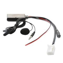 Car Wireless Audio Adapter Cable Bluetooth Music AUX  Receiver + MIC Phone Function for Mazda 5 8 CX9 CX7, For Mazda 5