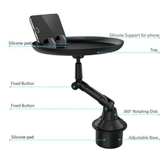 Car Water Cup Holder Multi-function Dining Table, Long Style, Long Style