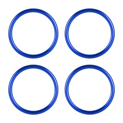 4 PCS / Set Air Conditioning Vent Metal Decorative Ring for Audi A1, For Audi A1
