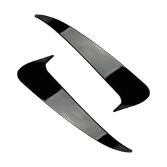 Car Rear Bumper Air Outlet Wind Knife Blade Decoration Sticker Strip for Mercedes-Benz C Class W205, Rear Wind Knife For Mercedes-Benz C Class(Black), Rear Wind Knife For Mercedes-Benz C Class(Carbon Fiber Black)