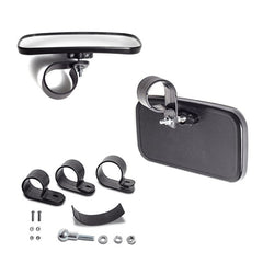 Universal For All-terrain Vehicles Central Rearview Mirror Side Mirror Combination Set For UTV / ATV, Side Mirror Combination Set