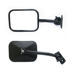 SF-JP-003 Pair  Car Side Door Rearview Mirror Adjustable Shape Angle Lens Blind Spot Exterior Mirror for Jeep Wrangler, SF-JP-003