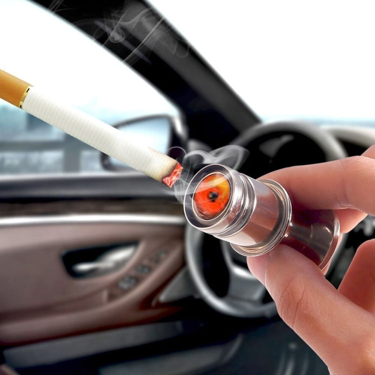 2 PCS 12V Car / Motorcycle EJECT Letter Metal Cigarette Lighter Cigarette Butt, EJECT