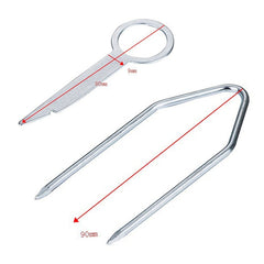 38 in 1 Car Audio Disassembly Tool DVD CD Navigation Tool for Mercedes-Benz / Volkswagen / Audi, 38 in 1