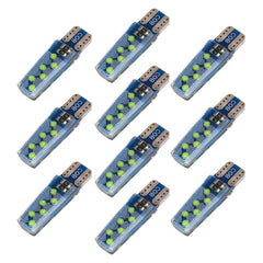 10 PCS T10 DC12V / 1.2W Car Clearance Light 12LEDs COB Lamp Beads, 12LEDs COB (Ice Blue Light), 12LEDs COB (Blue Light), 12LEDs COB (Pink Light), 12LEDs COB (Green Light), 12LEDs COB (Red Light), 12LEDs COB (White Light), 12LEDs COB (Yellow Light)