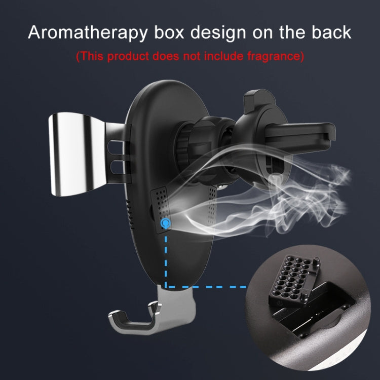 LINGKE Car Air Outlet Snap-in Gravity Mobile Phone Holder, Air Outlet  Phone Holder