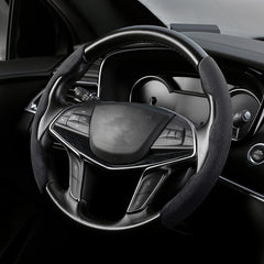 Car Universal Suede Steering Wheel Cover