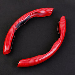 Car Universal Carbon Fiber Steering Wheel Cover