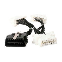ELM327 OBD2 16Pin Male to 3 Female Car Diagnostic Cable, 16Pin Male to 3 Female