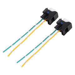 1 Pair Car H11 Bulb Holder Base Female Socket with Cable for Ford, For Ford