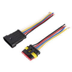 Car 5Pin Waterproof Lamp Holder, 5Pin