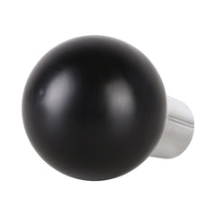 Universal Car Small Round Ball Resin + Carbon Fiber Metal Gear Shift Knob, Small Round Ball (Black), Small Round Ball (White)