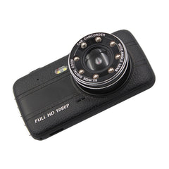 D910 4 inch 1080P HD Night Vision Dual Record Driving Recorder, D910 Dual Record